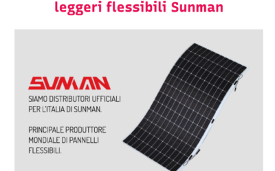 Scopri i pannelli flessibili Sunman